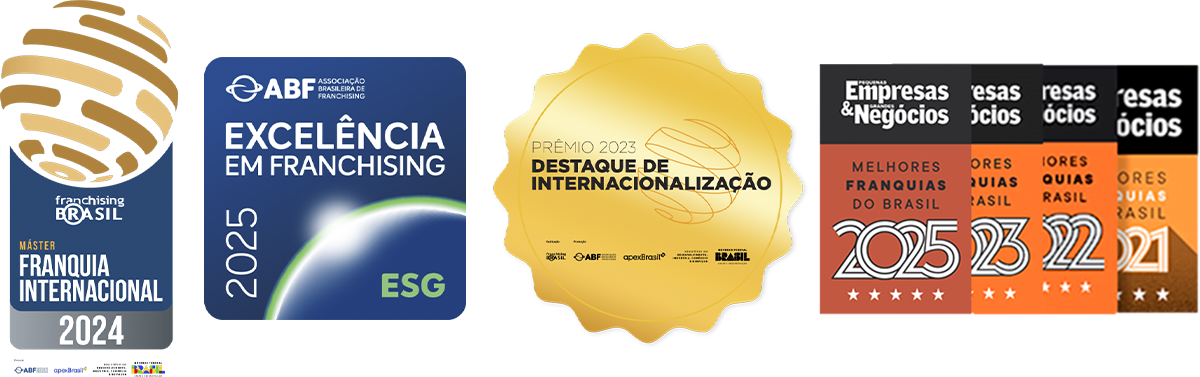 Selos de premiação de franquias